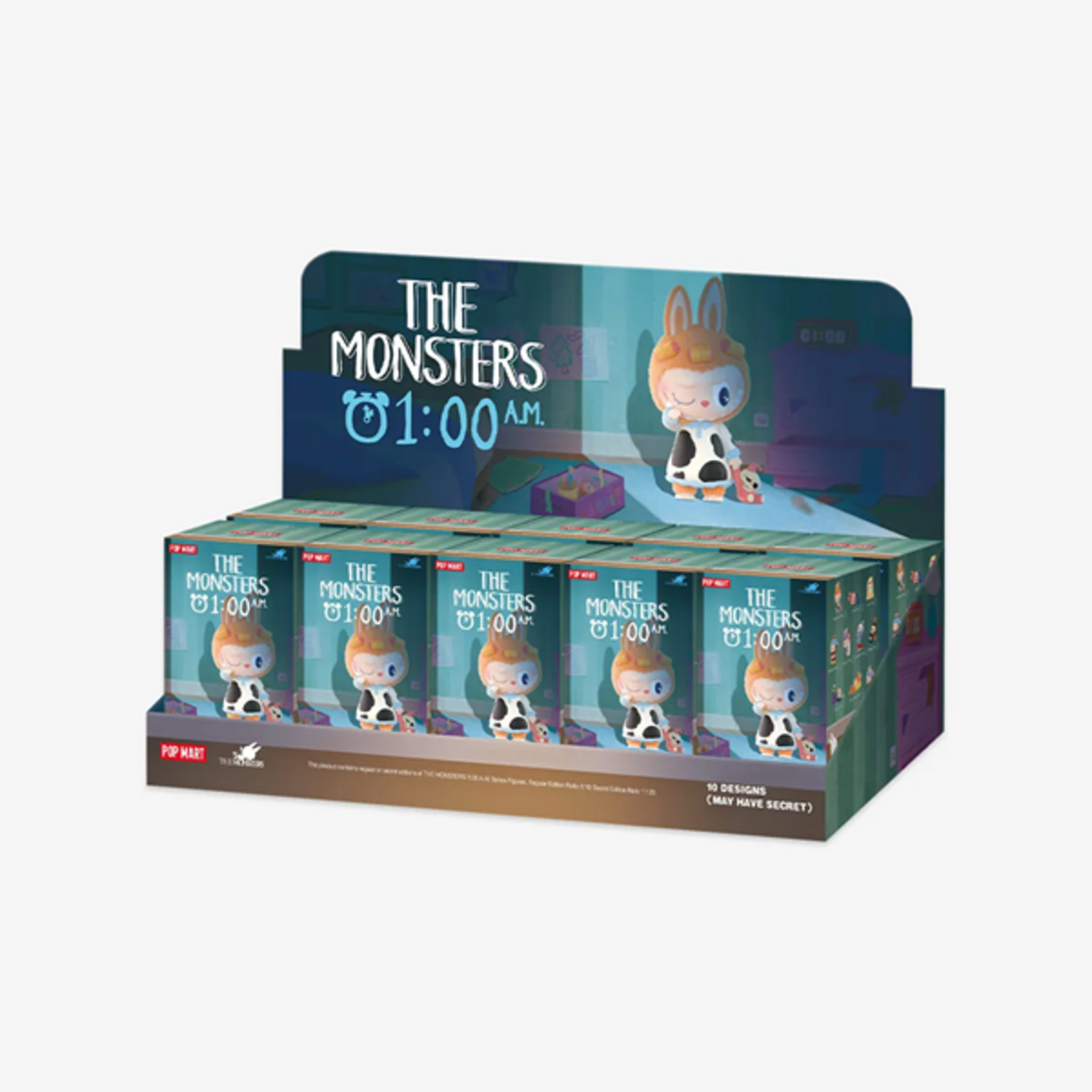 POP MART - THE MONSTERS [1:00 AM SERIES] - BLINDBOX MINI FIGURE