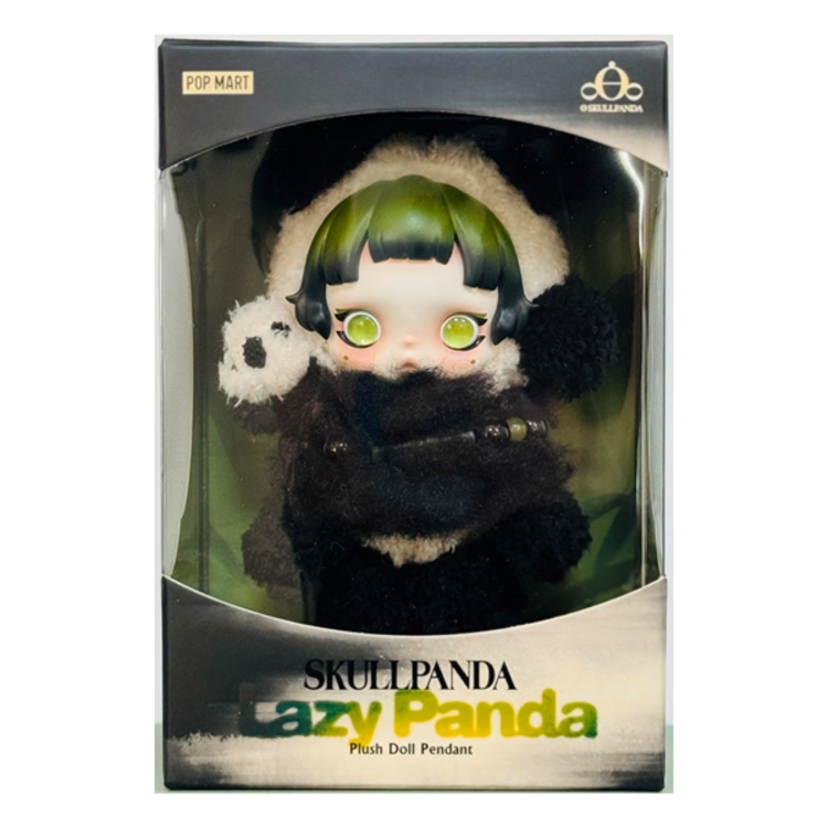 POP MART POP MART - SKULLPANDA [LAZY PANDA] - PLUSH DOLL PENDANT