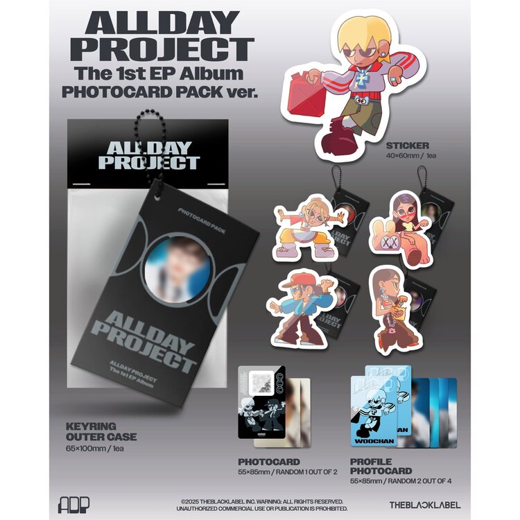 ALLDAY PROJECT (올데이 프로젝트) - THE 1ST EP ALBUM [PHOTOCARD PACK VER.]