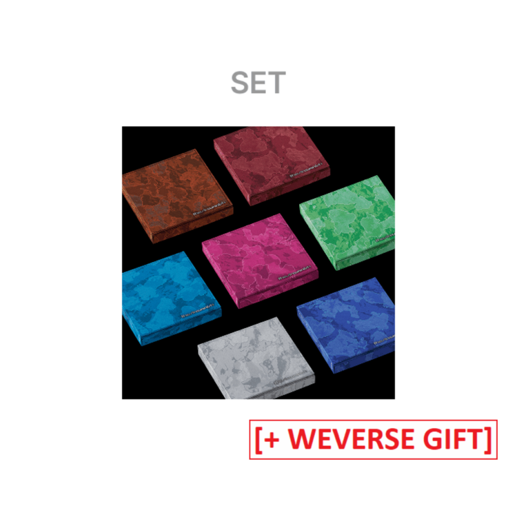 [PREORDER] ENHYPEN (엔하이픈) - THE SIN : VANISH [FUGITIVES VER.] - 7TH MINI ALBUM [ALBUM SET + WEVERSE GIFT]