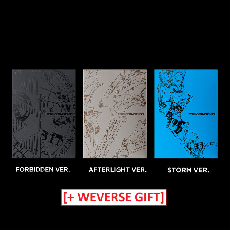[PREORDER] ENHYPEN (엔하이픈) - THE SIN : VANISH - 7TH MINI ALBUM + [WEVERSE GIFT]