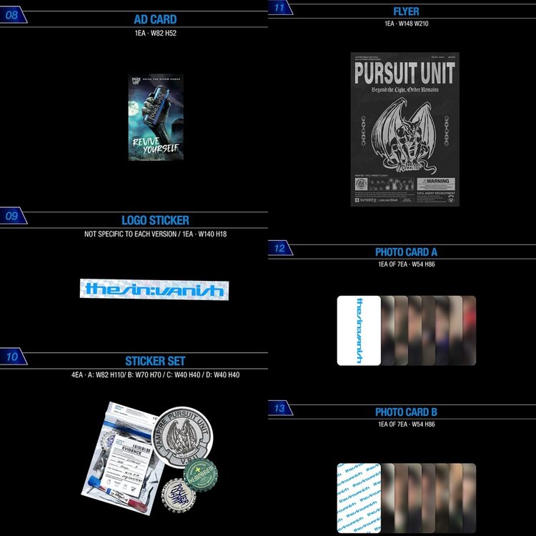 [PREORDER] ENHYPEN (엔하이픈) - THE SIN : VANISH - 7TH MINI ALBUM + [APPLE MUSIC PHOTOCARD]