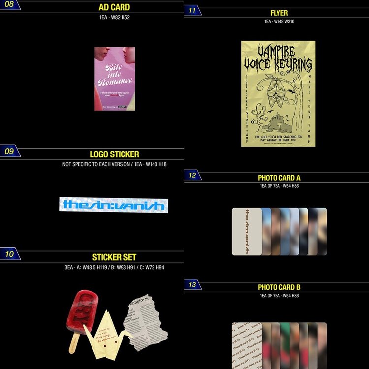 [PREORDER] ENHYPEN (엔하이픈) - THE SIN : VANISH - 7TH MINI ALBUM + [APPLE MUSIC PHOTOCARD]