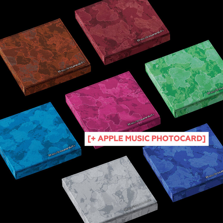 [PREORDER] ENHYPEN (엔하이픈) - THE SIN : VANISH [FUGITIVES VER.] - 7TH MINI ALBUM  + [APPLE MUSIC PHOTOCARD]