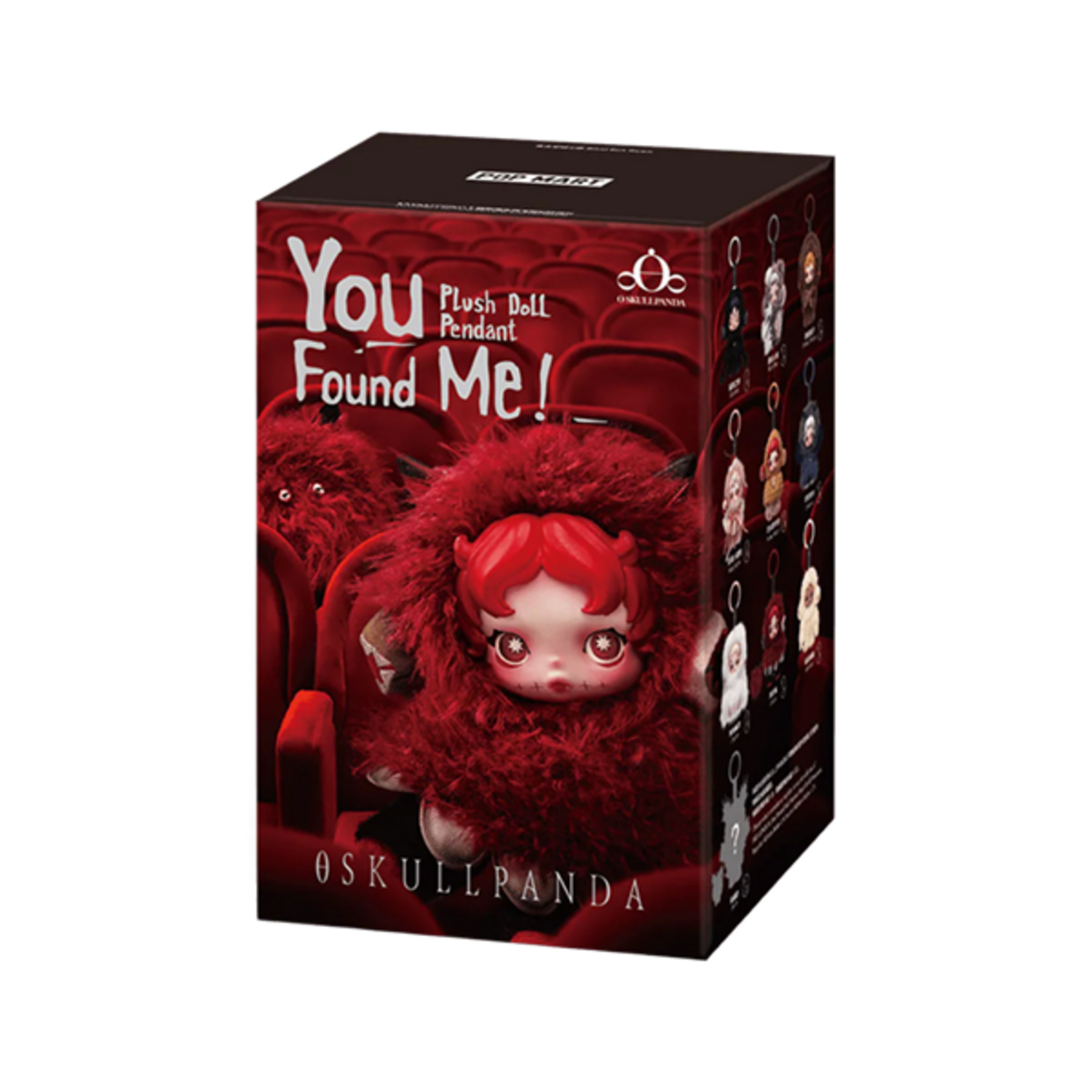 POP MART - SKULLPANDA [YOU FOUND ME! SERIES] - PLUSH PENDANT