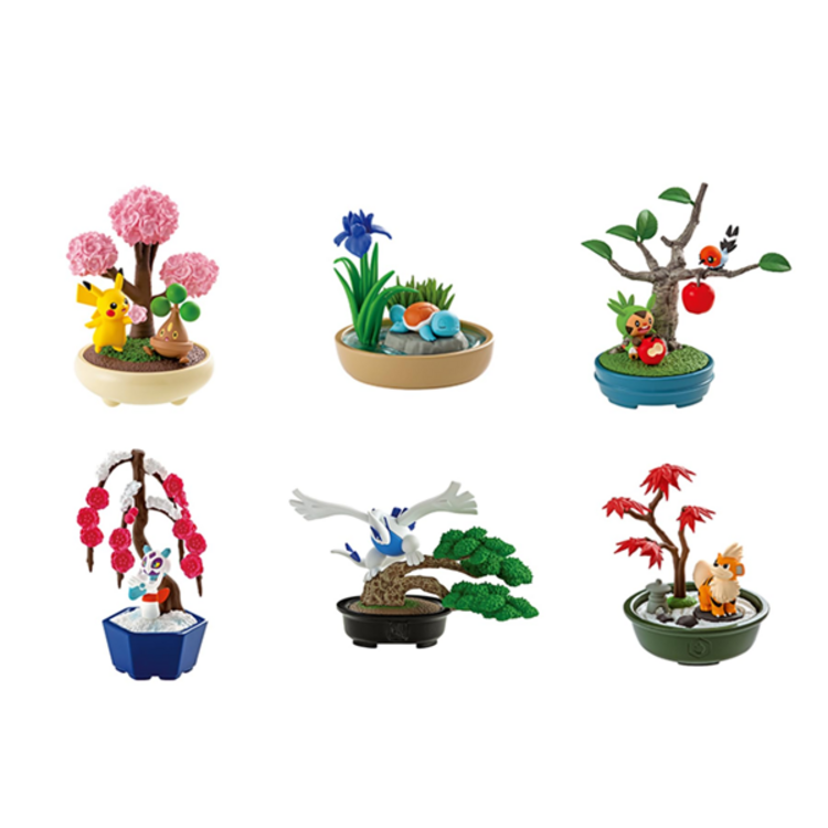 RE-MENT RE-MENT - POKEMON - LITTLE STORIES IN 4 SEASONS  [BONSAI 2] - BLINDBOX MINI FIGURE