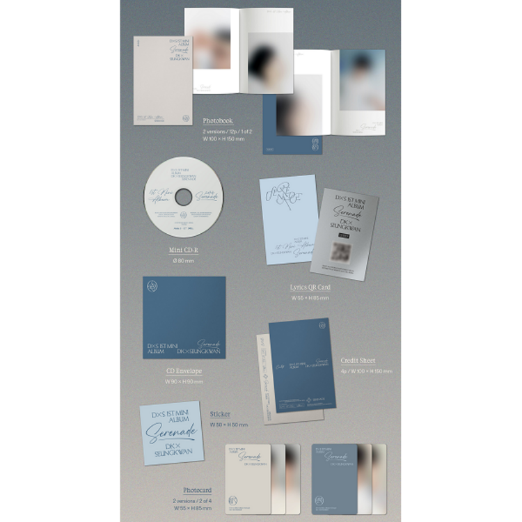 [PREORDER] DXS [SEVENTEEN] - SERENADE - [COMPACT VER.] - 1ST MINI ALBUM