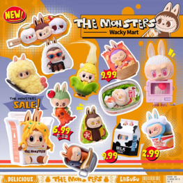 POP MART POP MART - THE MONSTERS "LABUBU" [WACKY MART SERIES] - BLINDBOX MINI FIGURE