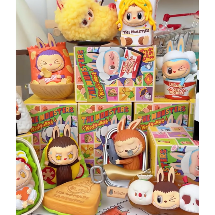 POP MART POP MART - THE MONSTERS "LABUBU" [WACKY MART SERIES] - BLINDBOX MINI FIGURE