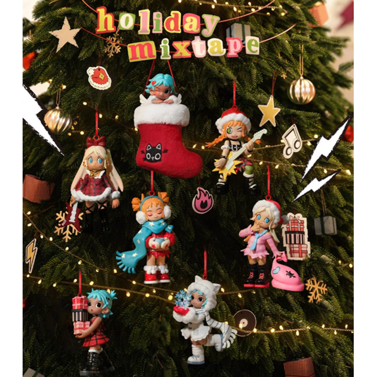POP MART POP MART - LIL PEACH RIOT  [HOLIDAY MIXTAPE SERIES] - BLINDBOX MINI FIGURE