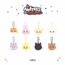 ATEEZ (에이티즈) - [ANITEEZ IN THE CALLING] BACKPACK POUCH KEYRING - OFFICIAL MD