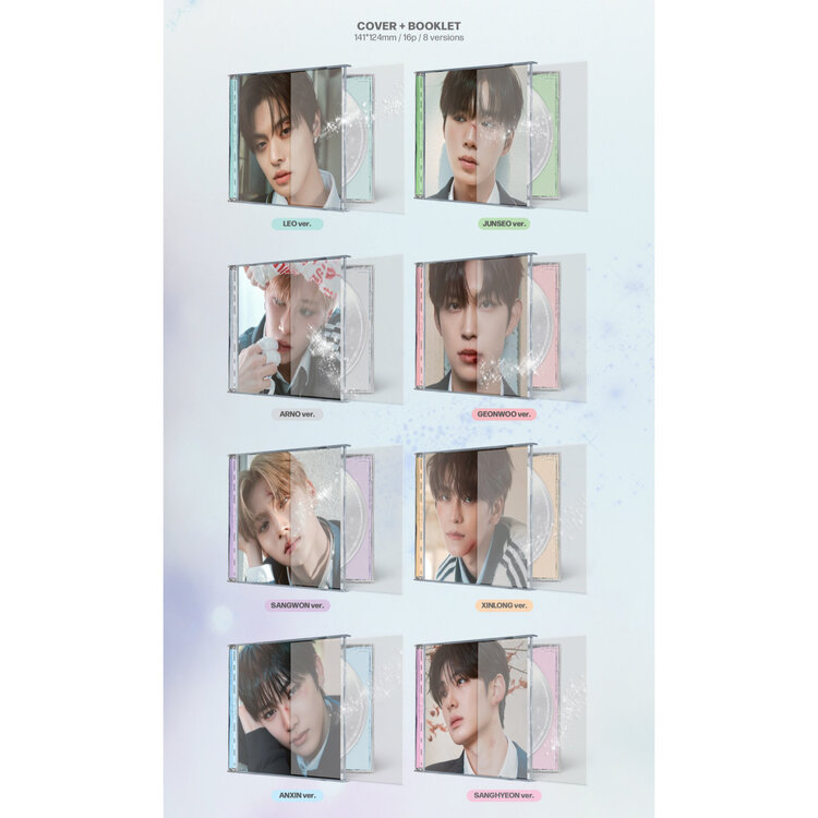 [PREORDER] ALPHA DRIVE ONE (알파드라이브원) - EUPHORIA - [JEWEL CASE] - 1ST MINI ALBUM