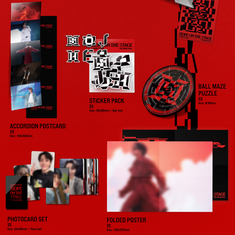 J-HOPE (제이홉) [BTS] - TOUR "HOPE ON THE STAGE" THE ORIGINAL - [DIGITAL CODE SET] PACKAGE