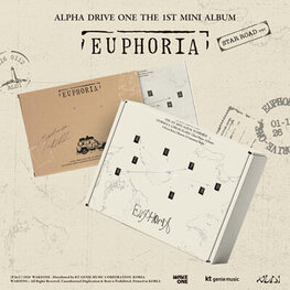 [PREORDER] ALPHA DRIVE ONE (알파드라이브원) - EUPHORIA - [STAR ROAD VER.] - 1ST MINI ALBUM