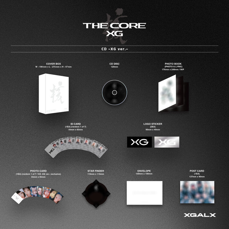 [PREORDER] XG (엑스지) - THE CORE - 1ST FULL ALBUM [XG VER.]