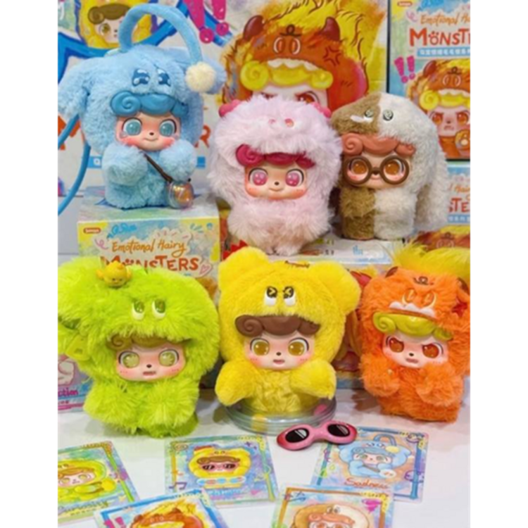 JOTOYS - QKID [EMOTIONAL HAIRY MONSTERS] - PLUSH BLINDBOX