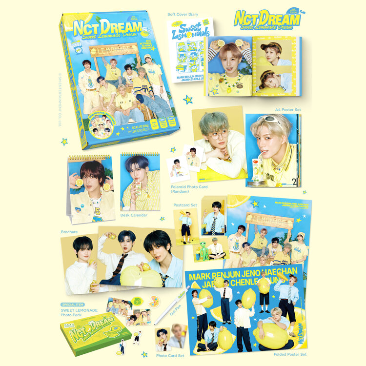 NCT DREAM (엔시티 드림) - 2026 SEASON'S GREETINGS - [DESK CALENDAR] PACKAGE + [WITHMUU PHOTOCARD SET]
