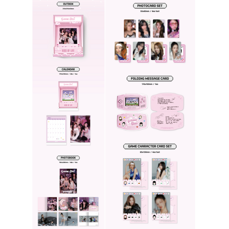 KISS OF LIFE (키스 오브 라이프) - 2026 SEASON'S GREETINGS - [CALENDAR] PACKAGE