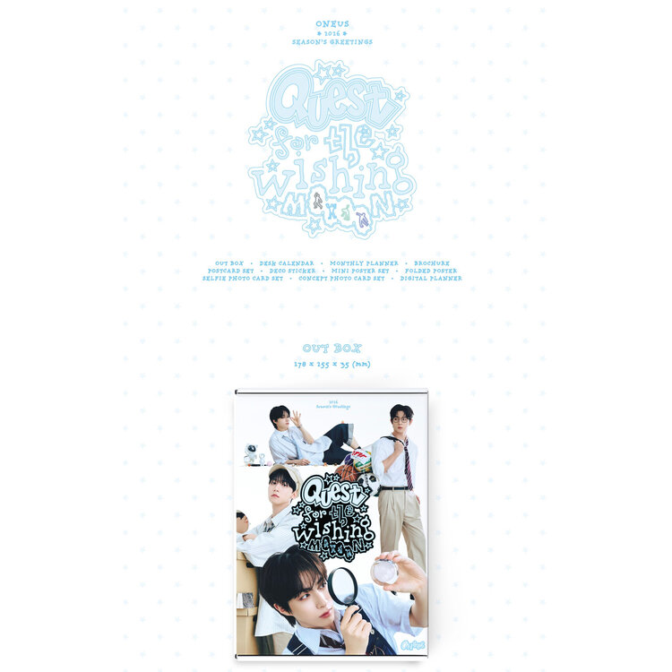 ONEUS (원어스) - 2026 SEASON'S GREETINGS - [DESK CALENDAR] PACKAGE