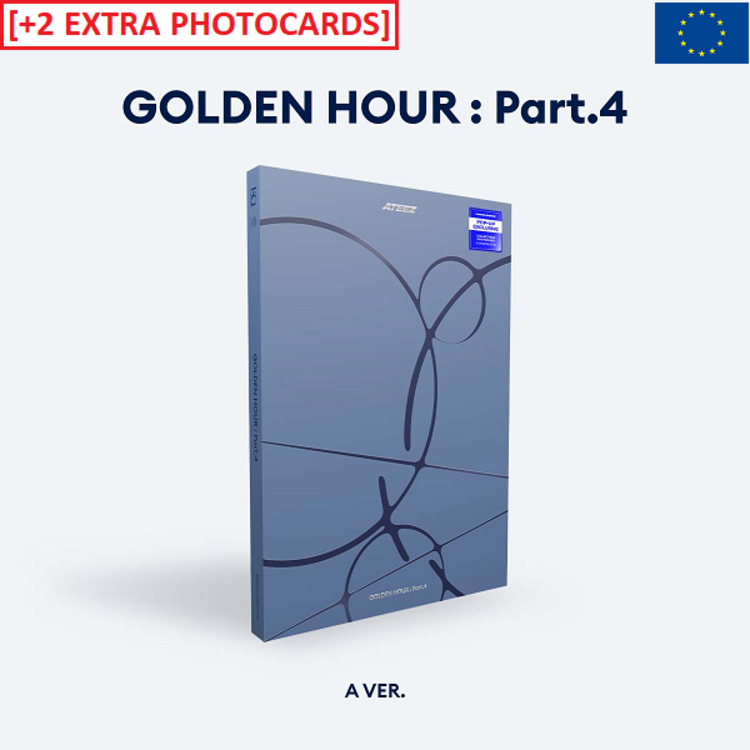 [PREORDER] ATEEZ - GOLDEN HOUR PART.4 - [EUROPE POP-UP EXCLUSIVE]