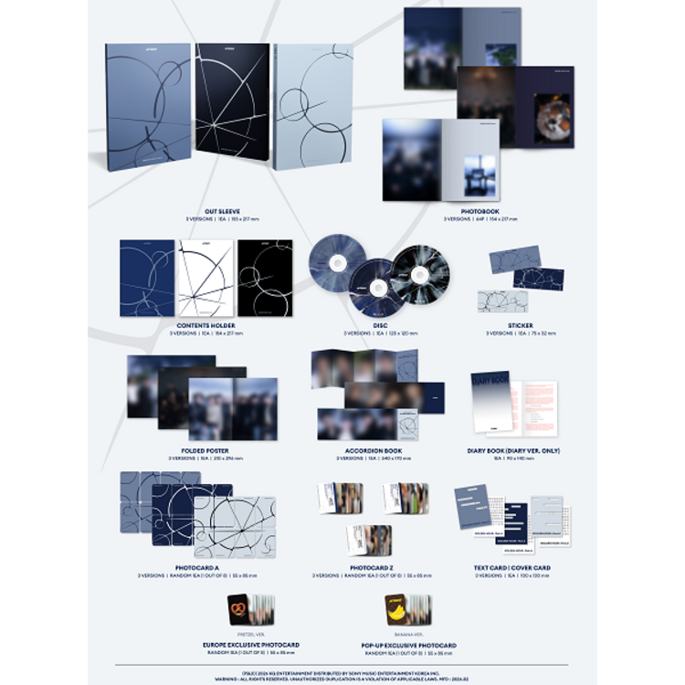 [PREORDER] ATEEZ - GOLDEN HOUR PART.4 - [EUROPE POP-UP EXCLUSIVE]