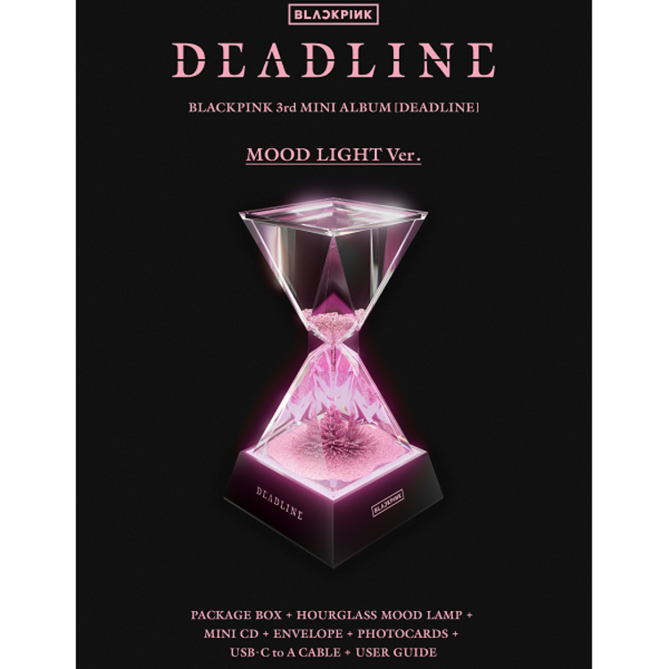 [PREORDER] BLACKPINK (블랙핑크) - DEADLINE - [MOOD LIGHT VER.] - 3RD MINI ALBUM