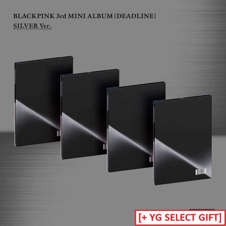 [PREORDER] BLACKPINK (블랙핑크) - DEADLINE - [SILVER VER.] - 3RD MINI ALBUM + [YG SELECT GIFT]