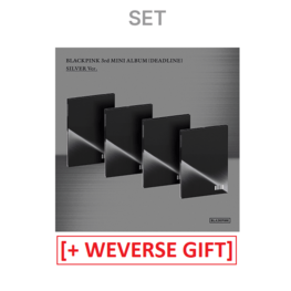 [PREORDER] BLACKPINK (블랙핑크) - DEADLINE - [SILVER VER. / SET] - 3RD MINI ALBUM + [WEVERSE GIFT]