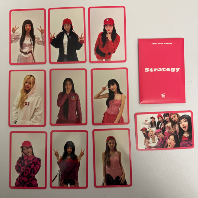 TWICE (트와이스) - STRATEGY POB PHOTOCARDS (STEP 2 VER.)