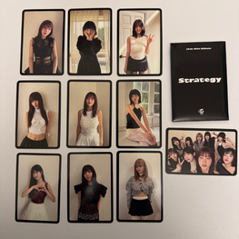 TWICE (트와이스) - STRATEGY POB PHOTOCARDS (STEP 3 VER.)