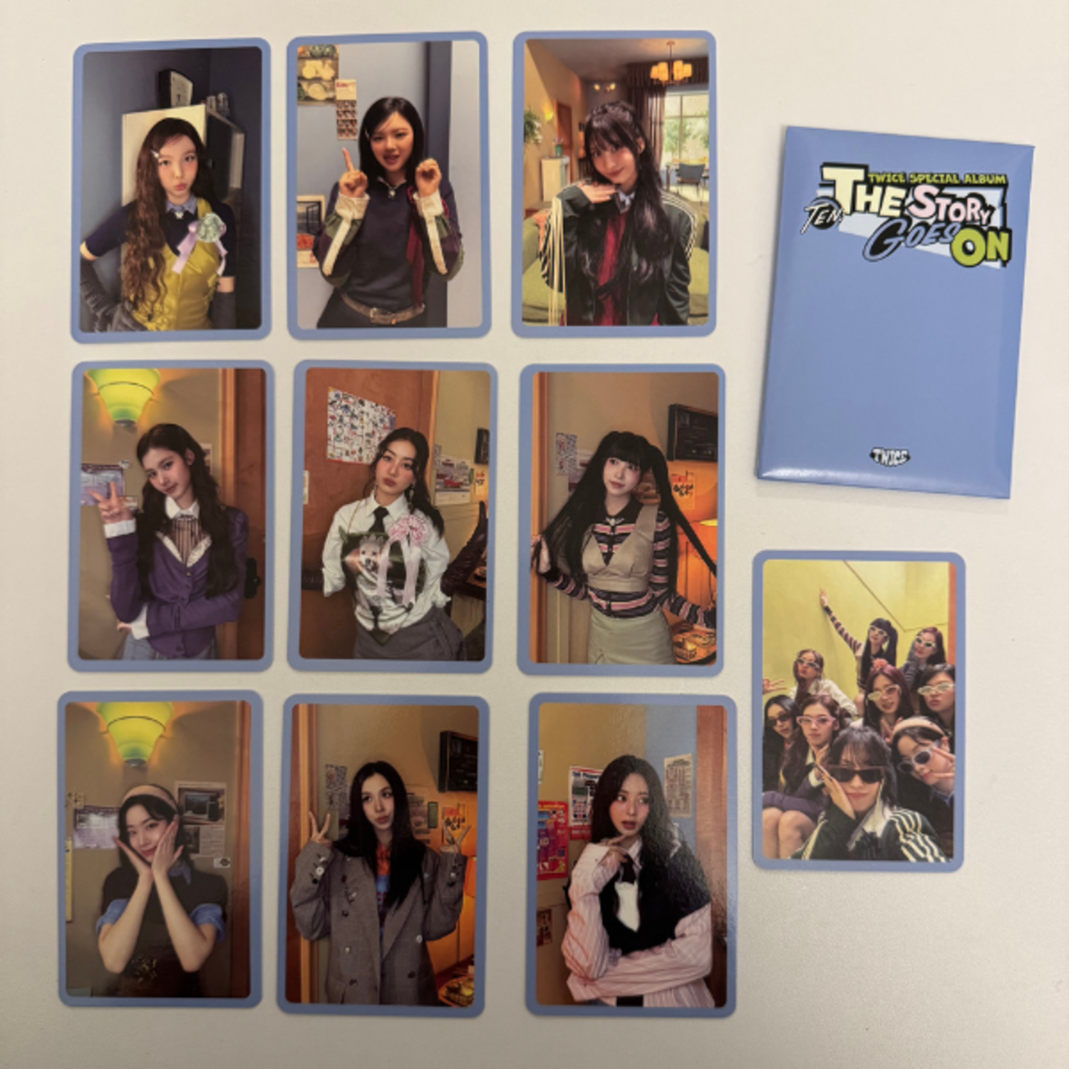 TWICE〜Episode トレカ　コンプ The story goes on TWICE (트와이스) - TEN : THE STORY GOES ON POB PHOTOCARDS (EPISODE