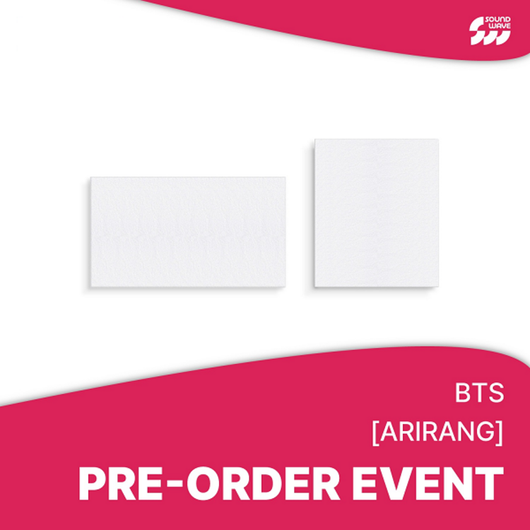 [PREORDER] BTS (방탄소년단) - ARIRANG - 5TH ALBUM + [SOUNDWAVE PHOTOCARD]