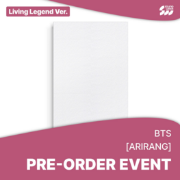[PREORDER] BTS (방탄소년단) - ARIRANG - [LIVING LEGEND VER.] - 5TH ALBUM + [SOUNDWAVE PHOTOCARD]