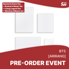 [PREORDER] BTS (방탄소년단) - ARIRANG - 5TH ALBUM [4 ALBUM SET + SOUNDWAVE GIFT]