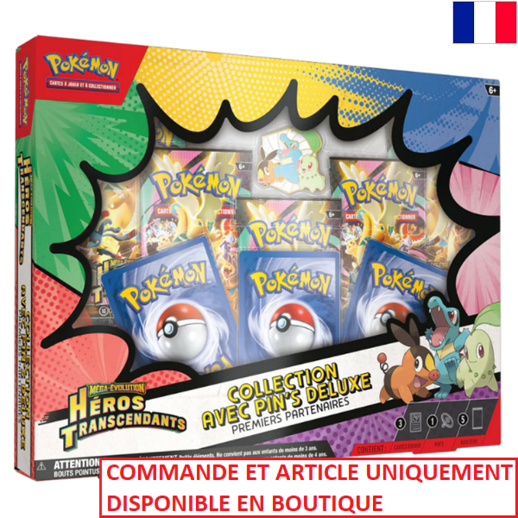 POKEMON TCG - [ME2.5] "HEROS TRANSCENDANTS" COLLECTION AVEC PIN'S DELUXE (FR)