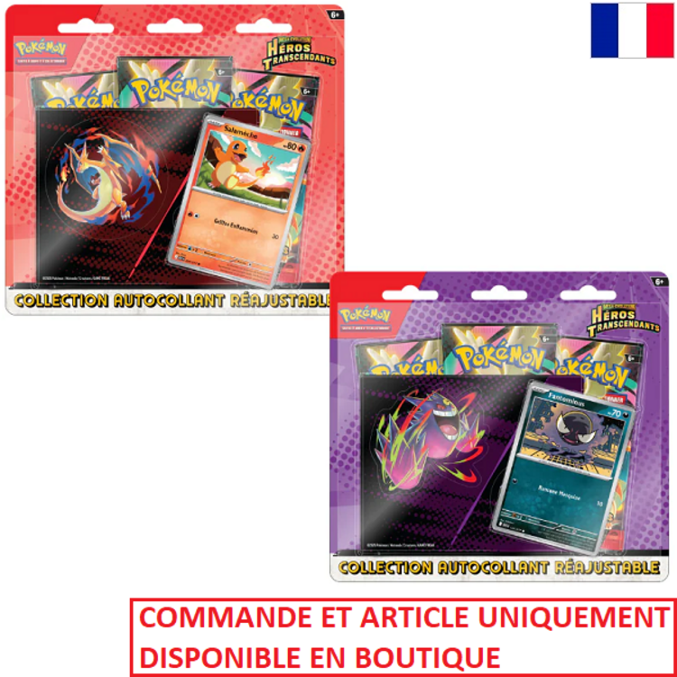 POKEMON TCG - [ME2.5] "HEROS TRANSCENDANTS" COLLECTION AUTOCOLLANT (FR)