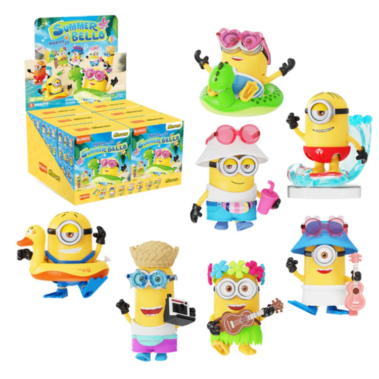 BLOKEES BLOKEES - MINIONS - MOKOO SERIES 02 [SUMMER BELLO] - BLINDBOX FIGURE