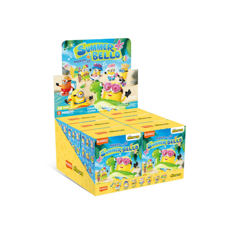 BLOKEES BLOKEES - MINIONS - MOKOO SERIES 02 [SUMMER BELLO] - BLINDBOX FIGURE
