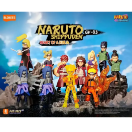 BLOKEES BLOKEES - NARUTO SHIPPUDEN - HEART OF A NINJA [GV-03] - BLINDBOX FIGURE