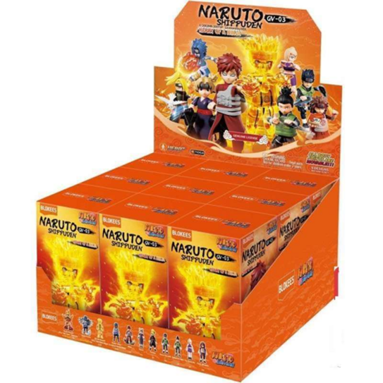 BLOKEES BLOKEES - NARUTO SHIPPUDEN - HEART OF A NINJA [GV-03] - BLINDBOX FIGURE