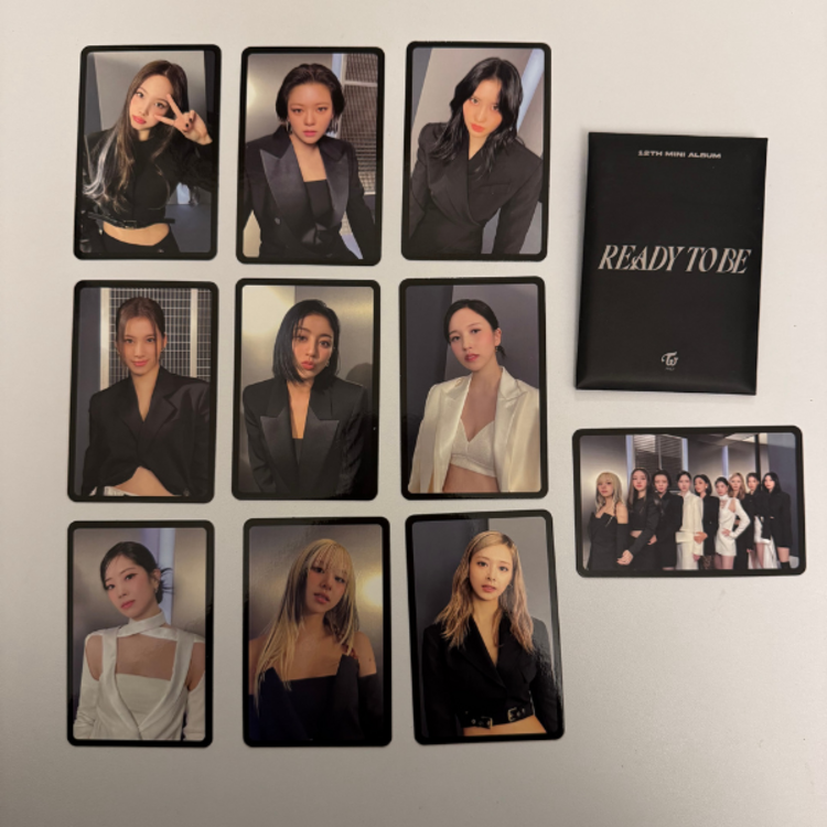 TWICE (트와이스) - READY TO BE POB PHOTOCARDS (TO VER.)