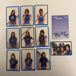 TWICE (트와이스) - THIS IS FOR POB PHOTOCARDS (THIS VER.)