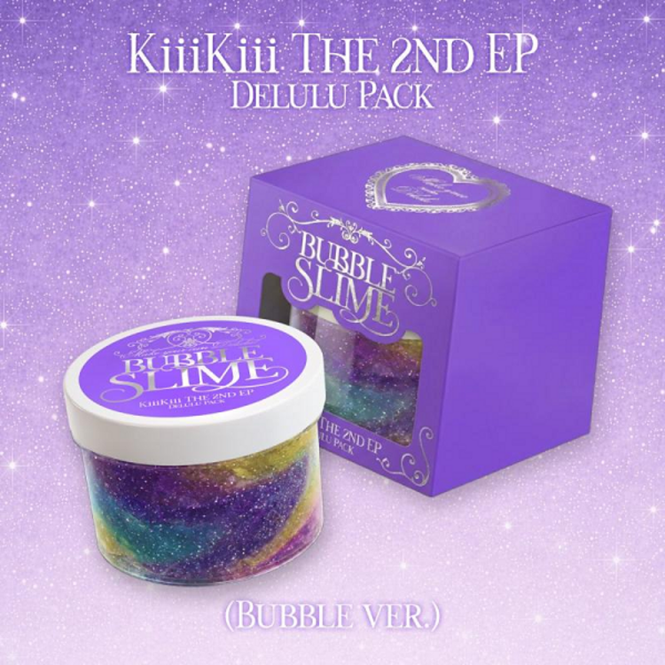 [PREORDER] KIIIKIII (키키) - DELULU PACK - [BUBBLE VER.] - 2ND EP
