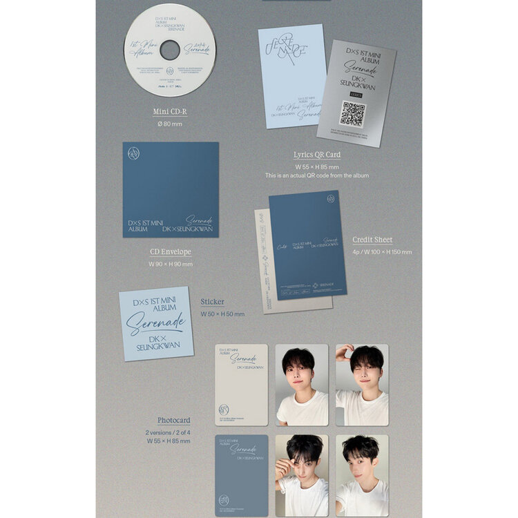 DXS [SEVENTEEN] - SERENADE - [COMPACT VER.] - 1ST MINI ALBUM