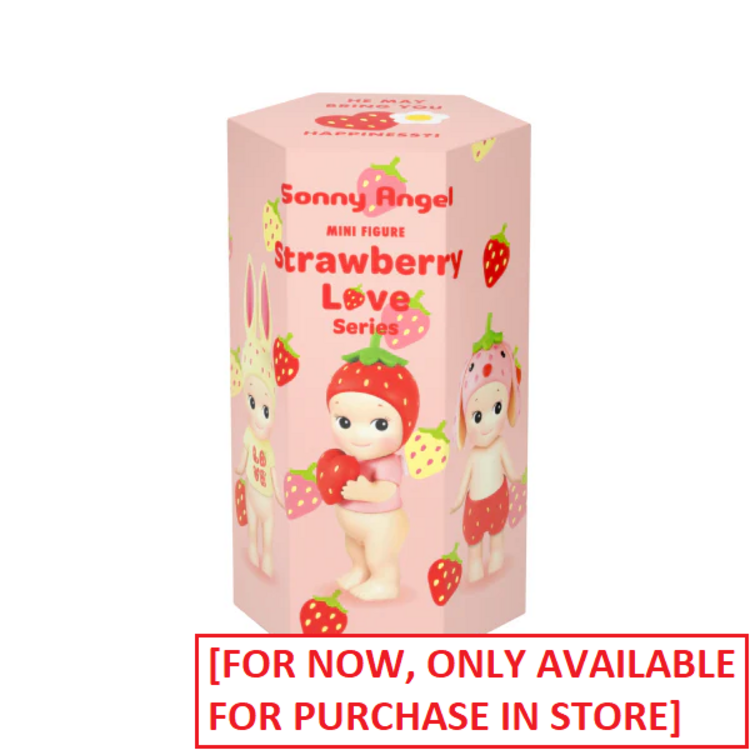 SONNY ANGEL -  [STRAWBERRY LOVE SERIES] - BLINDBOX DECORATIVE FIGURE