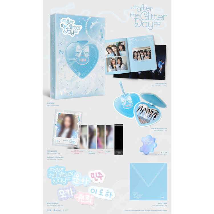 ILLIT (아일릿) - 2025 ILLIT : AFTER THE GLITTER DAY [PHOTOBOOK]