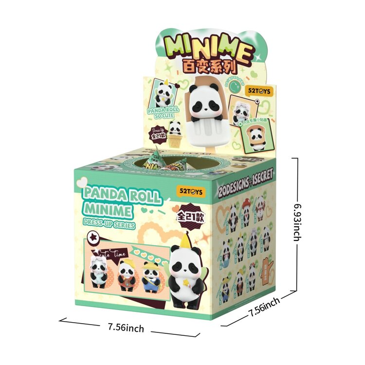 52TOYS - PANDA ROLL [MINIME DRESS UP] - BLINDBOX MINI BAG