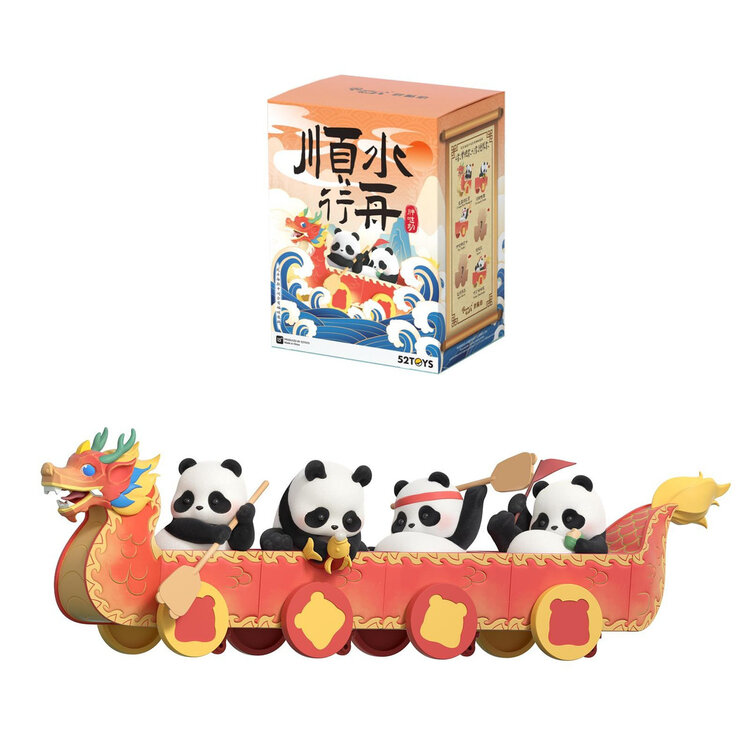 52TOYS - PANDA ROLL [DRAGON BOAT RACING] - BLINDBOX MINI FIGURE