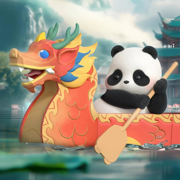 52TOYS - PANDA ROLL [DRAGON BOAT RACING] - BLINDBOX MINI FIGURE