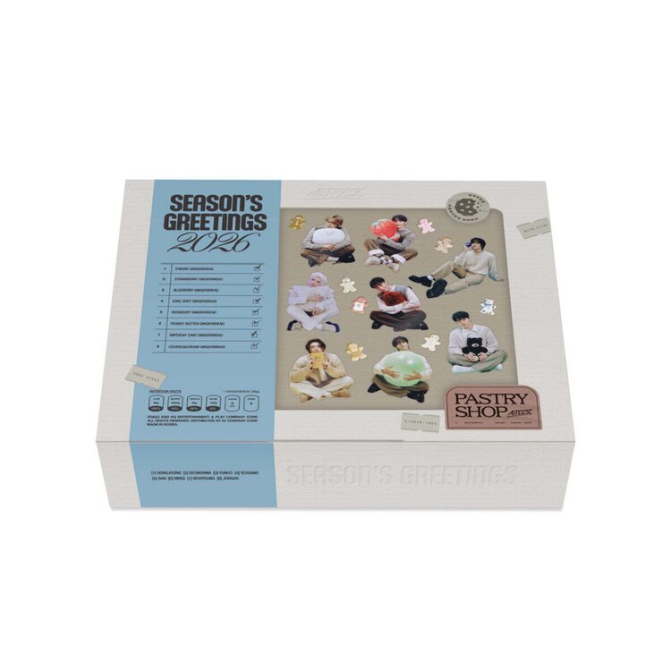 ATEEZ (에이티즈) - 2026 SEASON'S GREETINGS - [DESK CALENDAR] PACKAGE